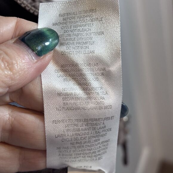 Free Country Sherpa Fleece Vest Brown Zip up Cozy outdoor Layer Women's size XL - Picture 14 of 16